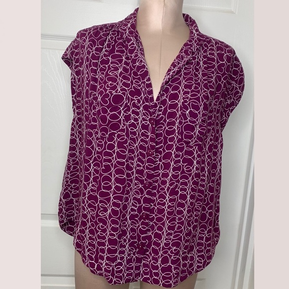 Anthropologie Maeve Raffine Button Up Blouse - Picture 4 of 7